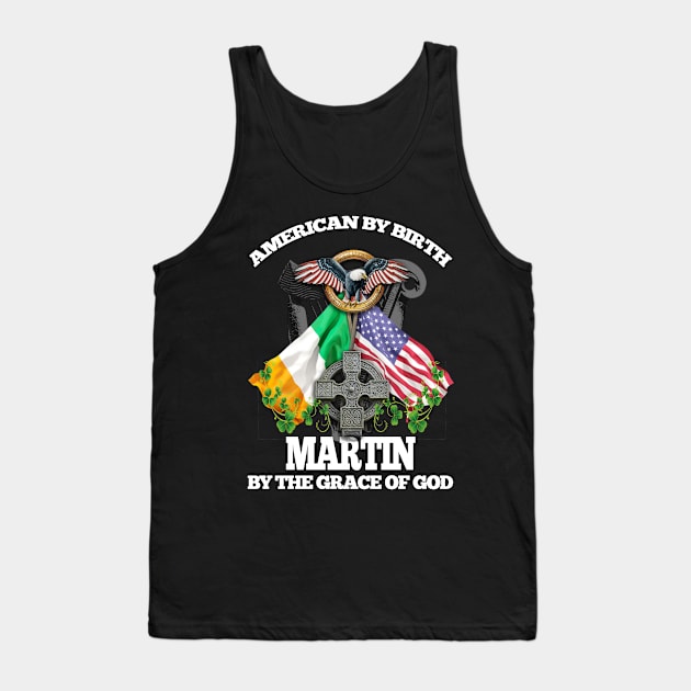 MARTIN Family Name Irish American Tank Top by Ireland